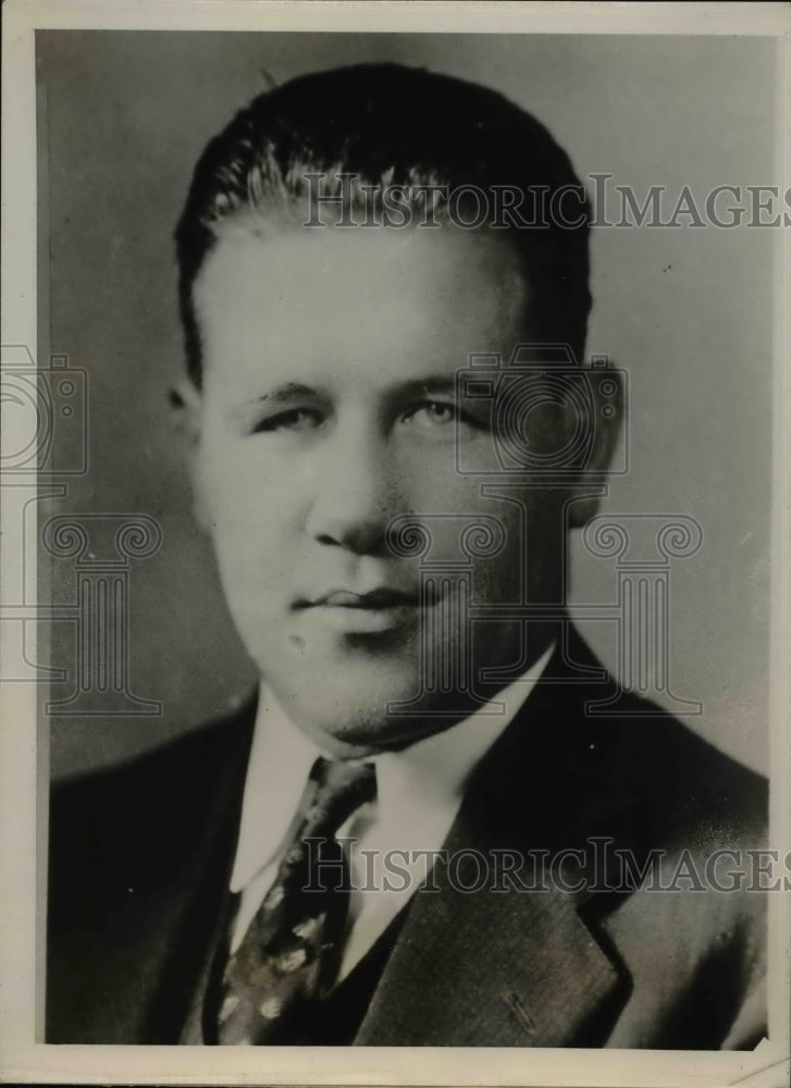 1940 Press Photo Detroit Mich- Police hunt Common Pleas Judge Robert Sage