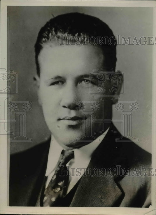 1940 Press Photo Detroit Mich- Police hunt Common Pleas Judge Robert Sage