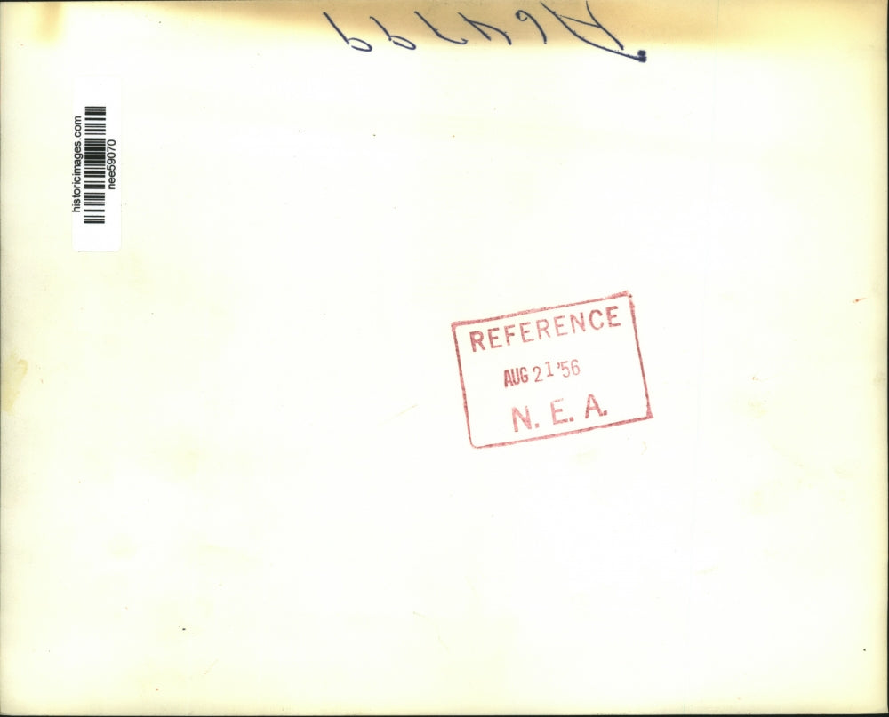 1956 Press Photo Chicago Adlai Stevenson, with Estes Kefauver and Mrs Kefauver.