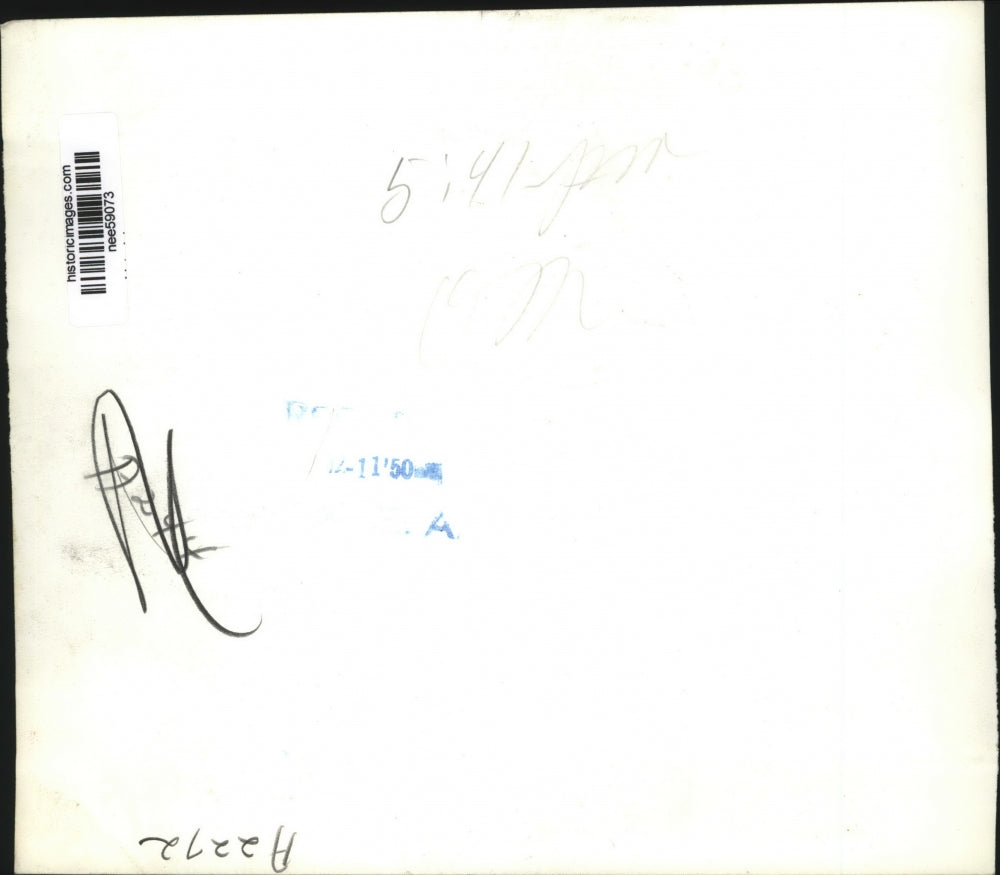 1950 Press Photo Pittsburgh-John Stepens VP US Steel with Phil Murray Pres. CIO.