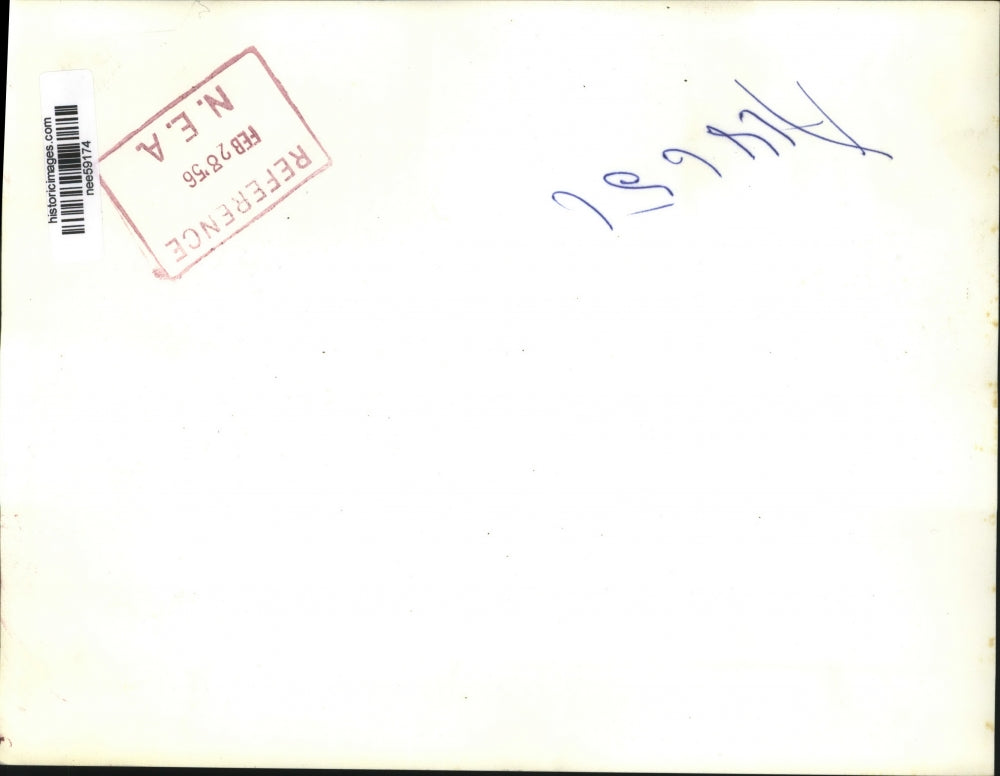 1956 Press Photo Washington DC Sec. of State John Foster Dulles in his car.