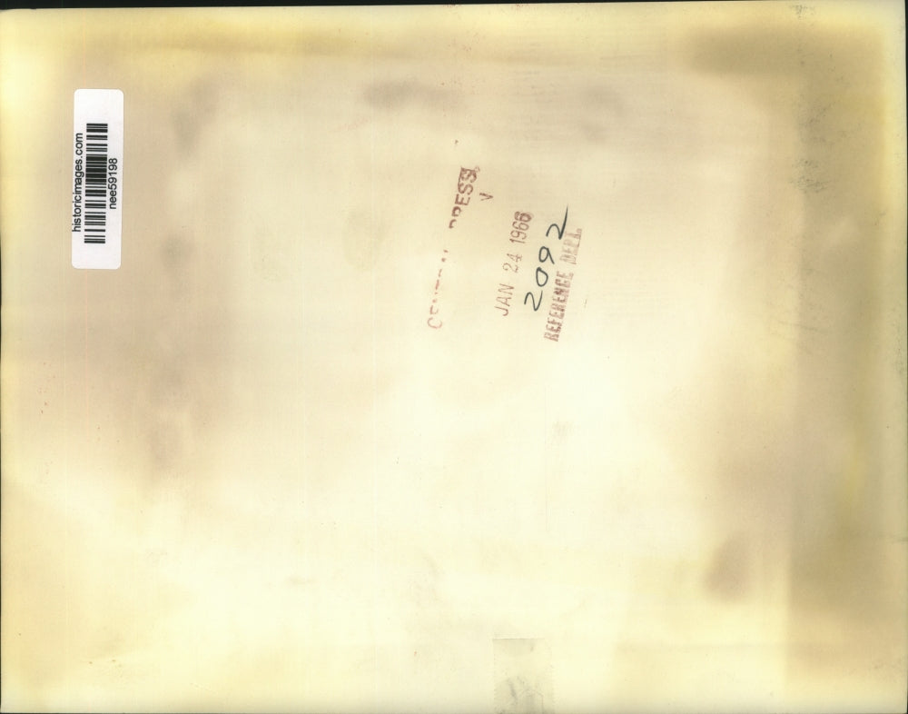 1966 Press Photo of 1960 Photo of David Wilentz - nee59198