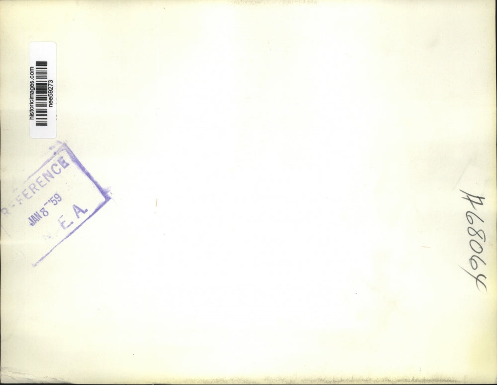 1958 Press Photo Gen. Mark Clark, Mrs. Clark. Mrs. Gordon Oosting enroute to