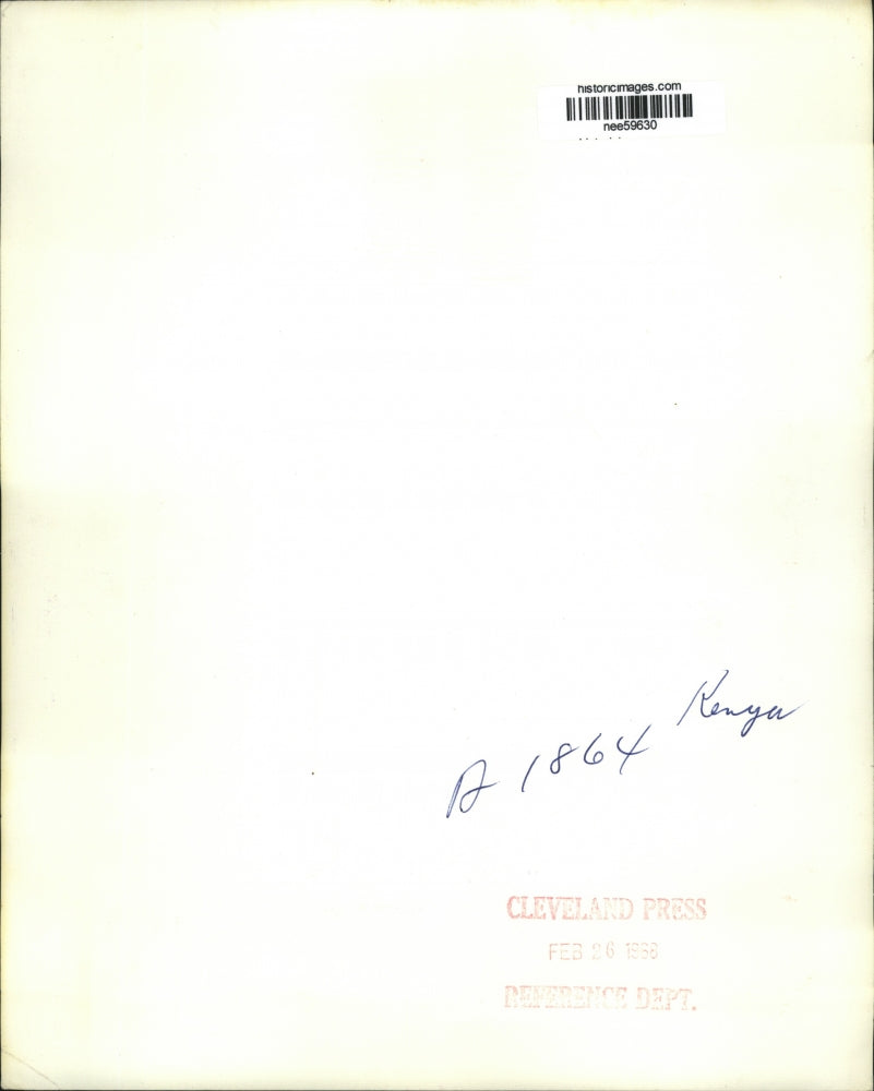 1968 Press Photo Nairobi Kenya-Thousands of Asians try to get flights to London