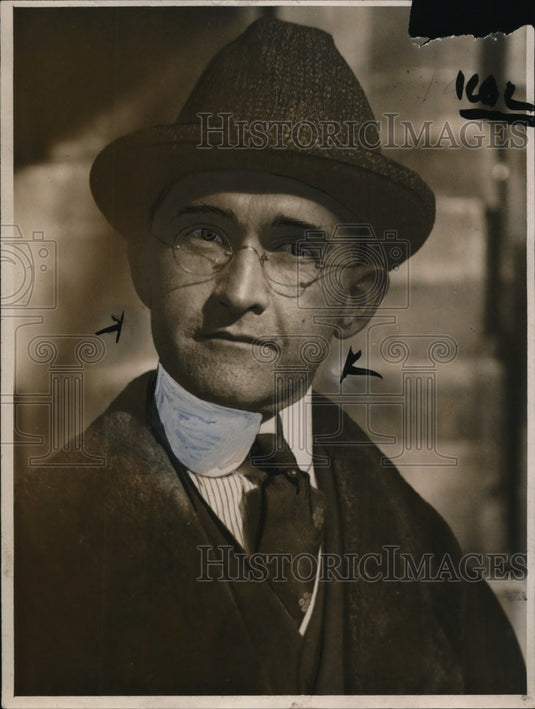 1926 Press Photo Dr. D.E. Hahn Korean Dentist - nee59676