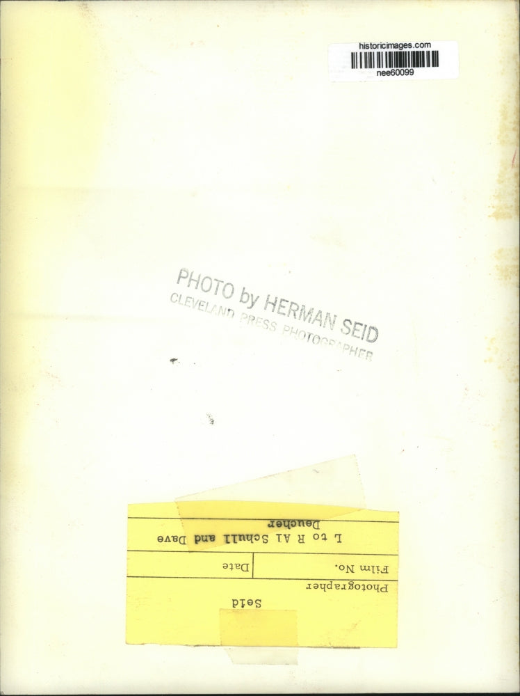 Press Photo Al Schull And Dave