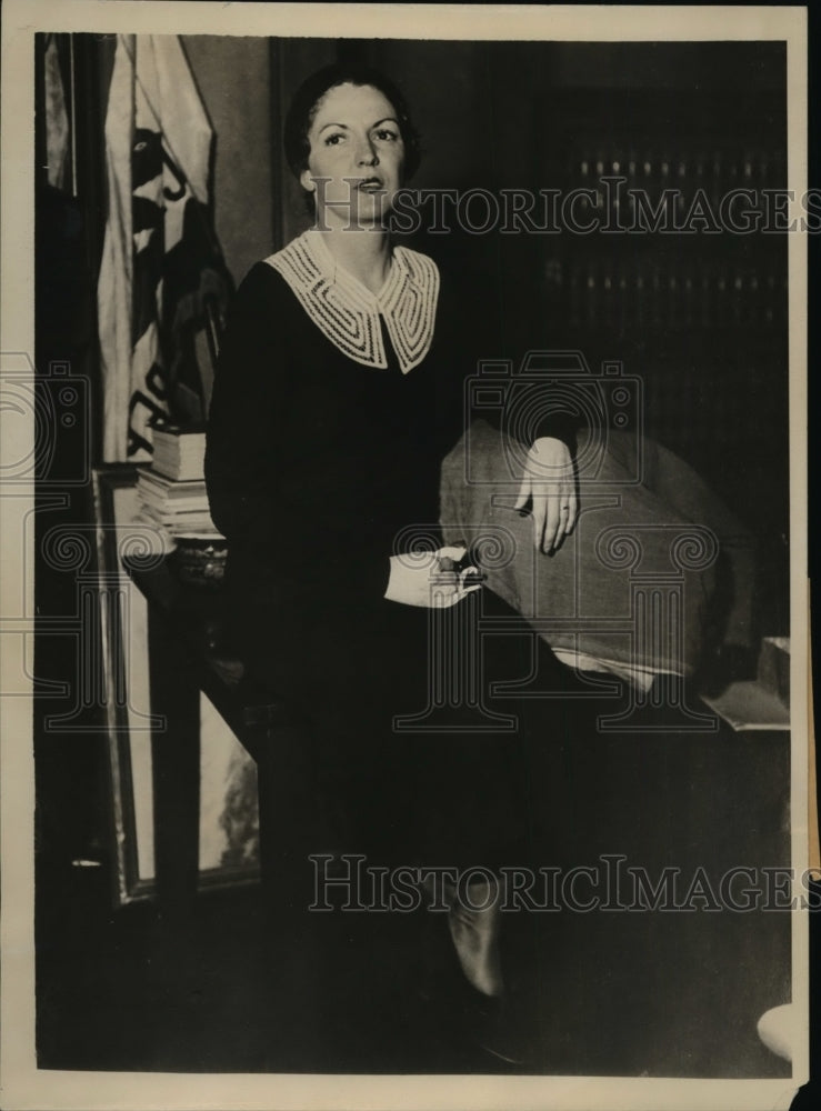 1933 Press Photo Mrs Norman Kerry - nee60390