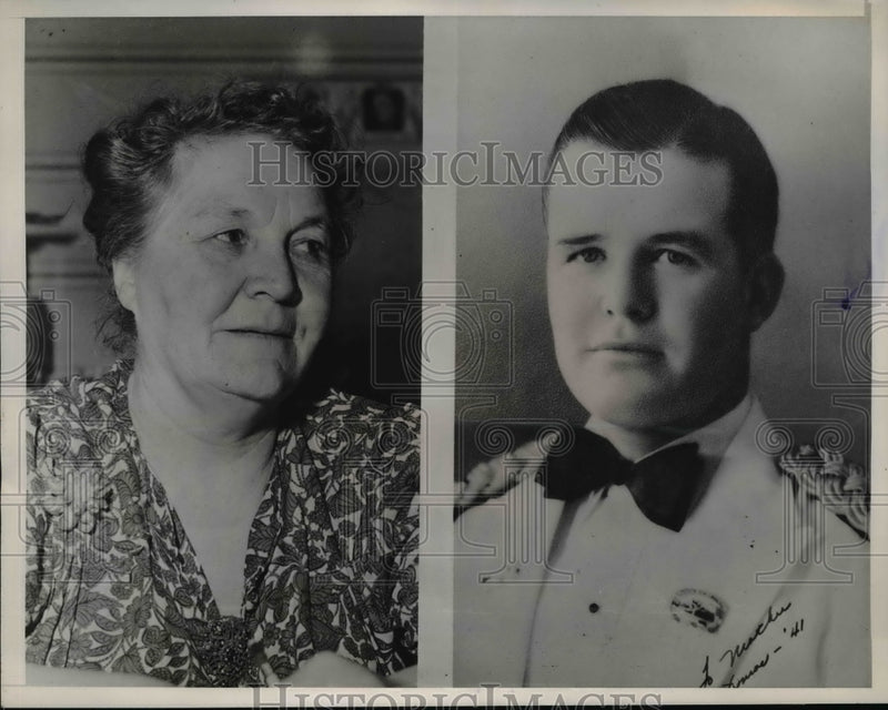 Load image into Gallery viewer, 1945 Press Photo Mrs. Grace Thomas seeks change to paternity record for grandson
