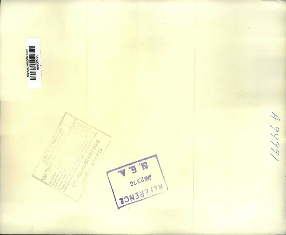 1970 Press Photo Dr. David Clark and Dr. Edwin Wood testify at Senate Hearing.