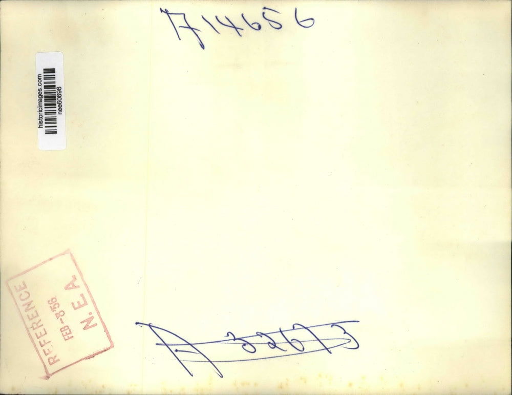 1956 Press Photo Washington British Prime Minister Anthony Eden on arrival here.