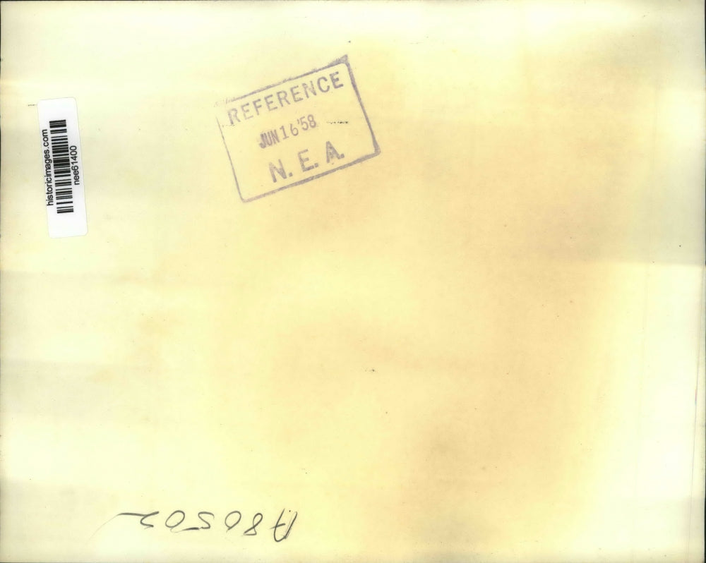 1958 Press Photo Dr Theodore Heuss President of W Germany & Harlow Curtice