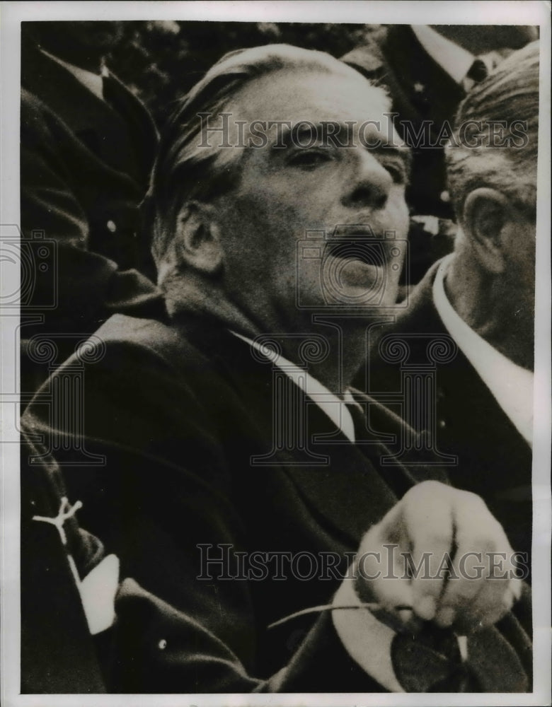 1955 Press Photo Sir Anthony Eden Britain's Prime minister - nee61584