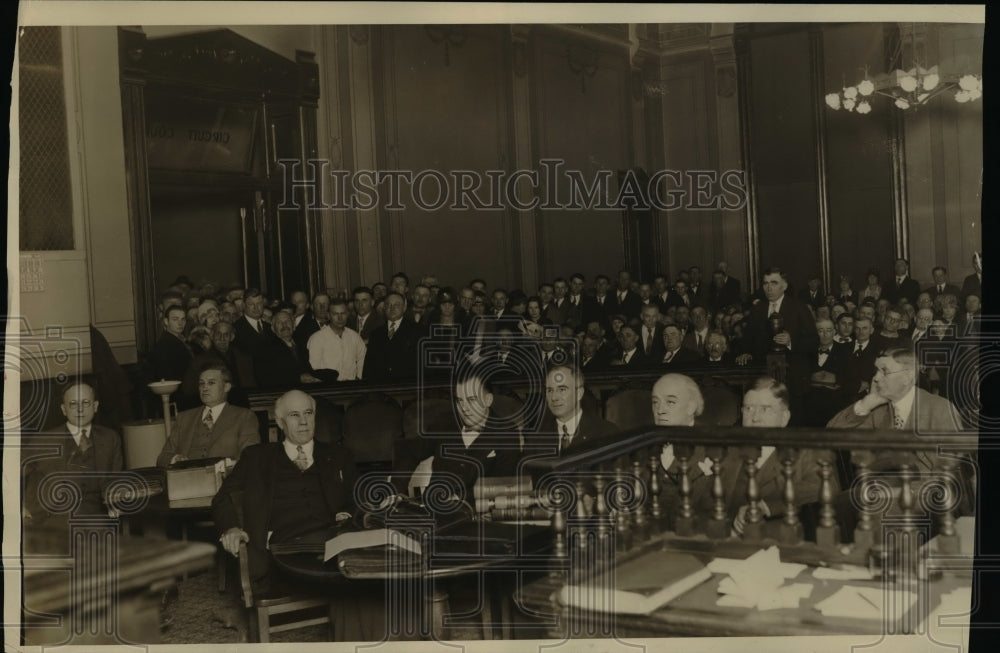 1927 Press Photo Opening Trial of Harry Hill in Ottawa - nee61815