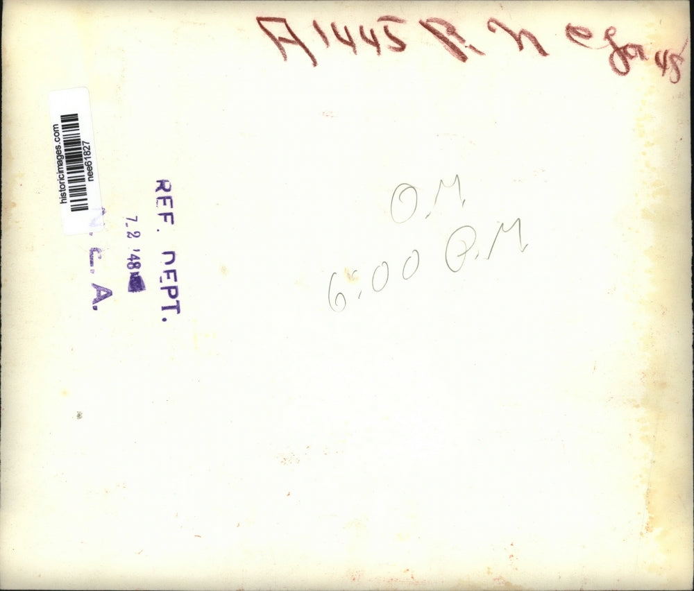 1948 Press Photo Alex J. Arndt, Mrs. Lois Cossett Ohio Delegation - nee61827