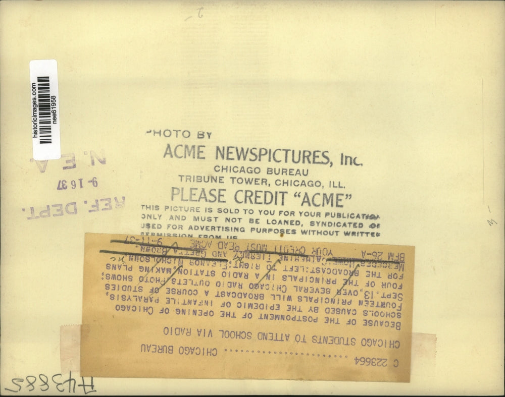 1937 Press Photo Eleanor Nicholsonn, Mercedes Howe, Catherine Tierney, G Brown