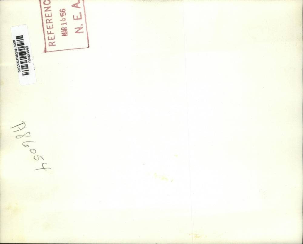 1956 Press Photo Secretary of State John Foster Dulles at Council of Ministers