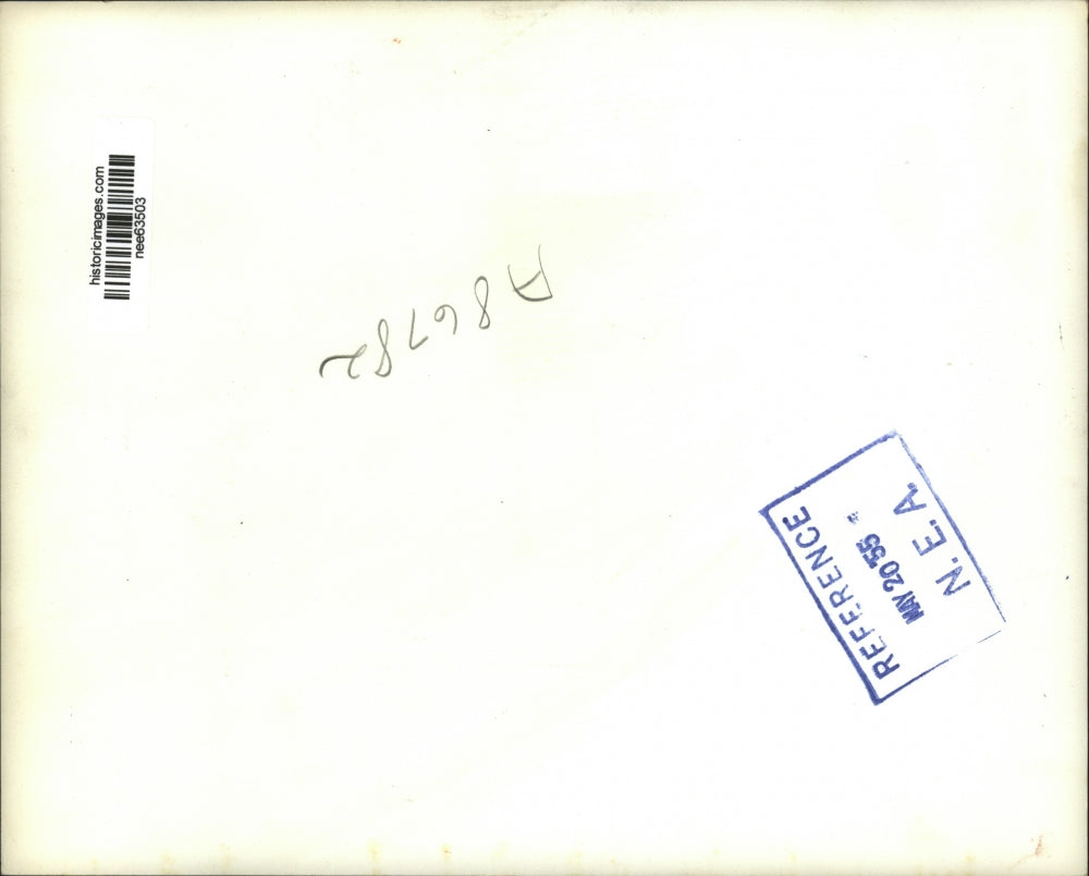 1955 Press Photo Pierre Pflimlin Talks To Newsmen After A Conference - nee63503