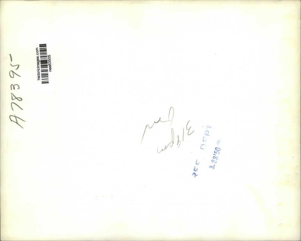 1950 Press Photo Soviet Amb. Alexander Panyushkin Assisted With His Coat