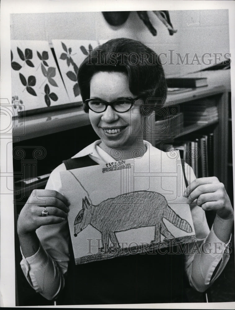 Press Photo Janie Prime Office Worker Lake City Metro