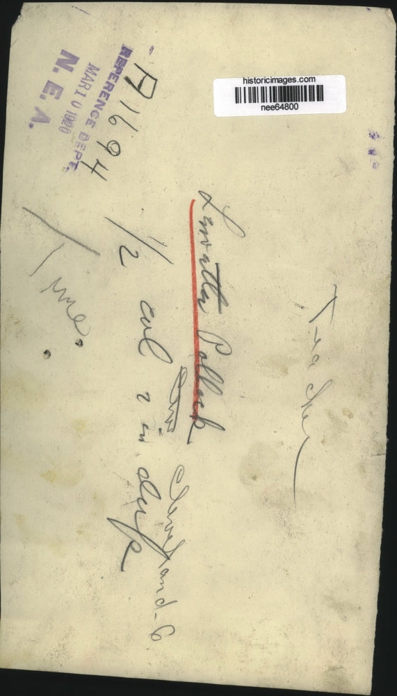 1920 Press Photo Loretta Pollock, Cleveland Ohio Portrait