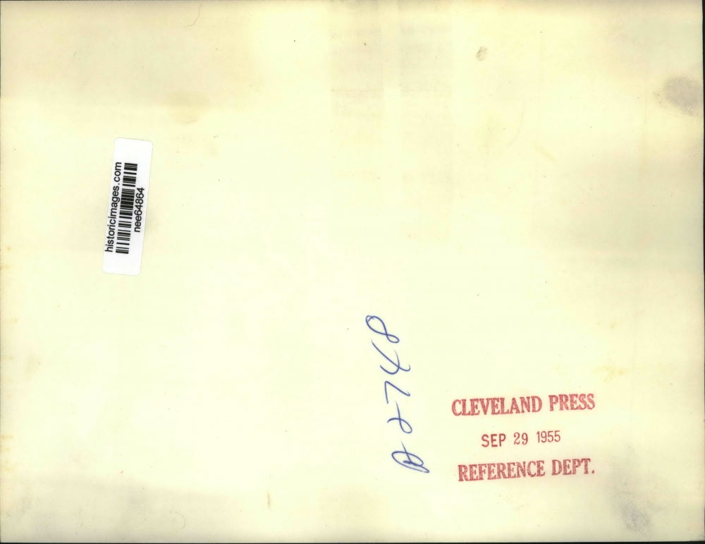 1955 Press Photo Undersecretary of State Herbert Hoover Jr. - nee64864