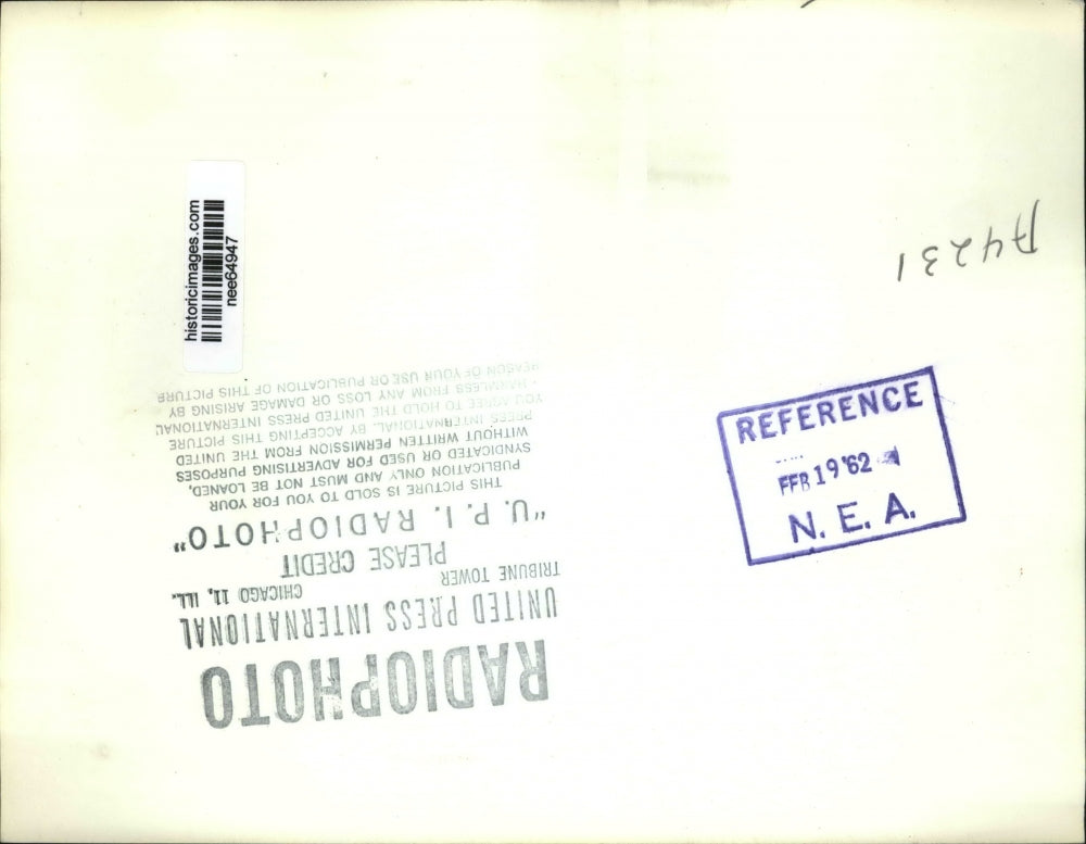 1962 Press Photo Friedrich Platte Miner Rescued from Sarr Coal Mine Germany