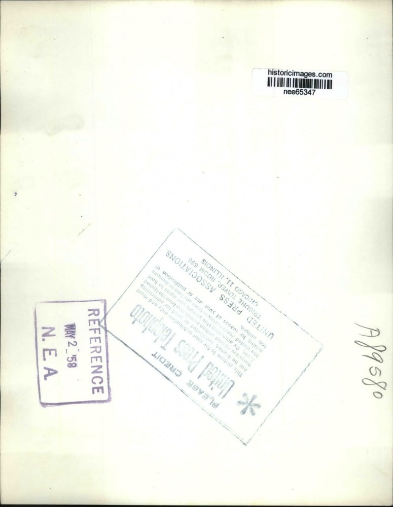 1958 Press Photo Adolfo Lopez Mateos Candidate President of Mexico - nee65347