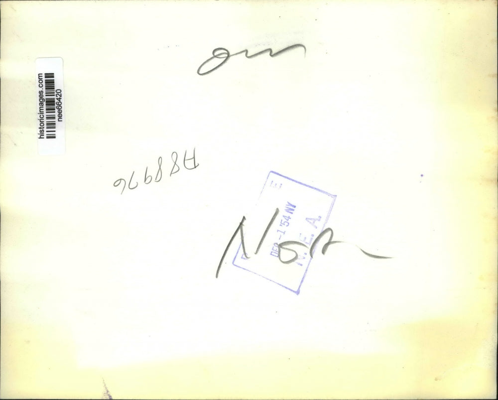 1954 Press Photo Miami Beach Florida, FBI Agents Arrested New York Attorney.