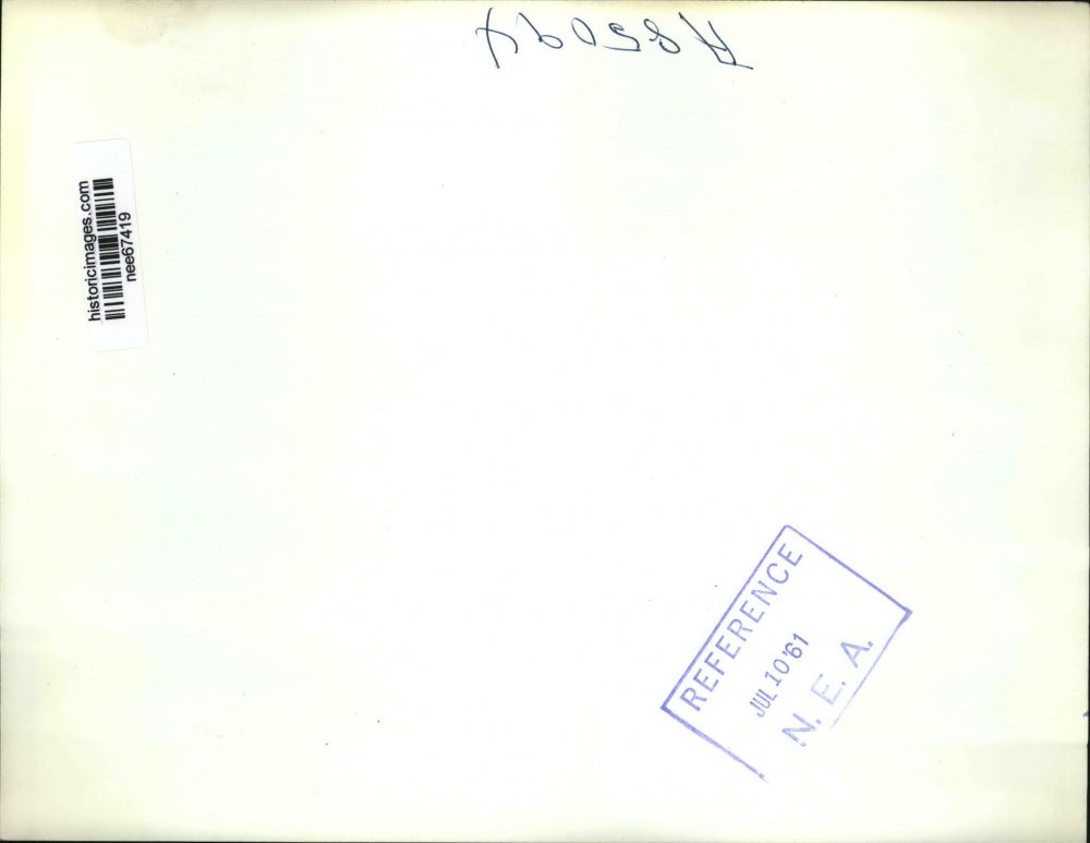 1961 Press Photo President John F. Kennedy, Air Force Staff Chief Thomas D White