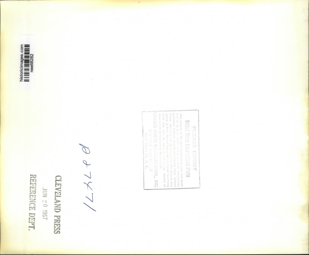 1967 Press Photo Luci Nugent Daughter of President Lyndon Johnson - nee68282