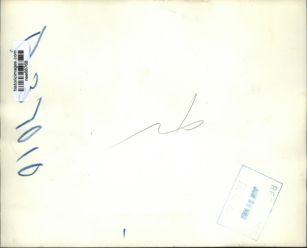 1952 Press Photo Robert Taft, Presidential Candidate, Appears on Radio Show