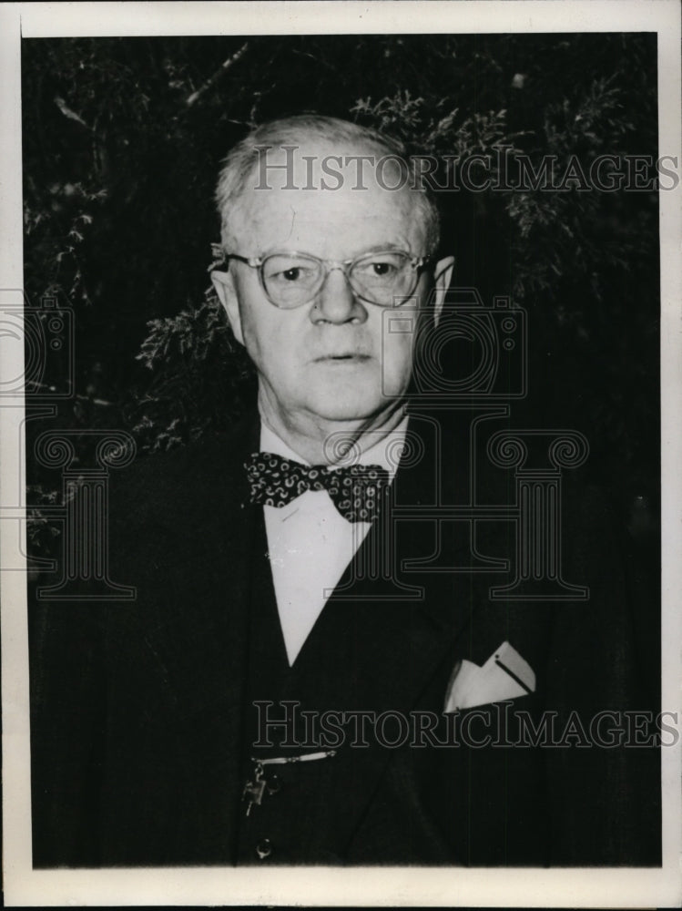 1946 Press Photo Federal Judge Walter O. Lindley Denville, Illinois - nee68842