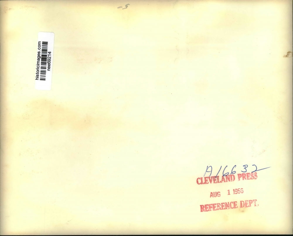 1956 Press Photo Washington: Estes Kefauver announcing withdraw from democratic