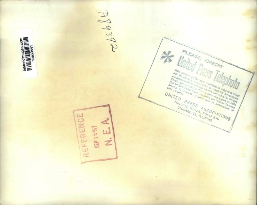 1957 Press Photo Elizabeth Sue Hennings, Sen. and Mrs. Thomas C. Hennings Jr.