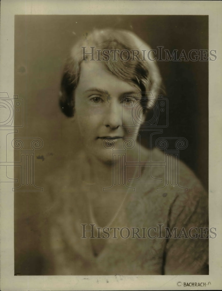 1932 Press Photo Mrs John McWilliams Chairman of Jr Committee - nee70021