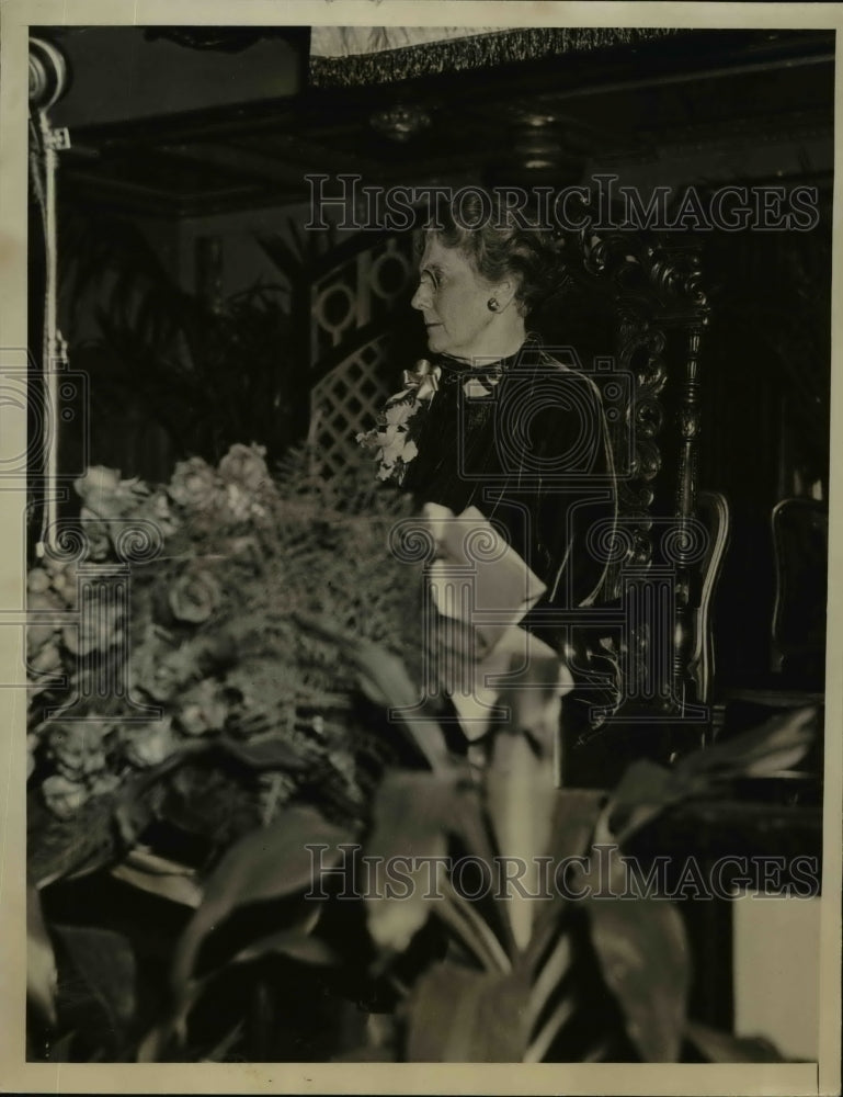 1935 Press Photo Mrs William Foster Rowland President for New York City