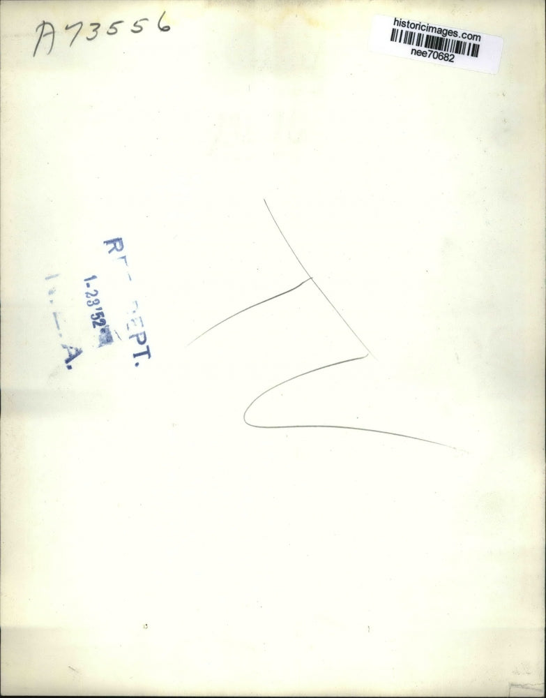 1952 Press Photo Secy of Treasury John W Snyder addressing House Committee