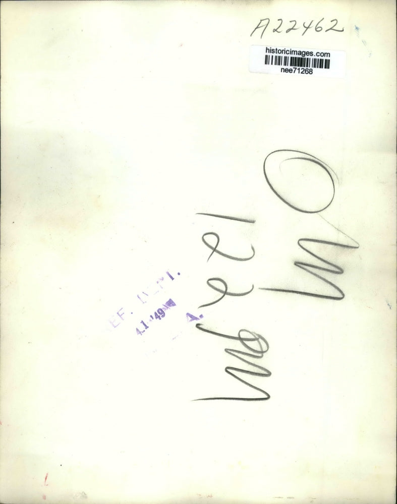 1949 Press Photo Rep.Edith Nourse Rogers arrives at Capitol in Washington