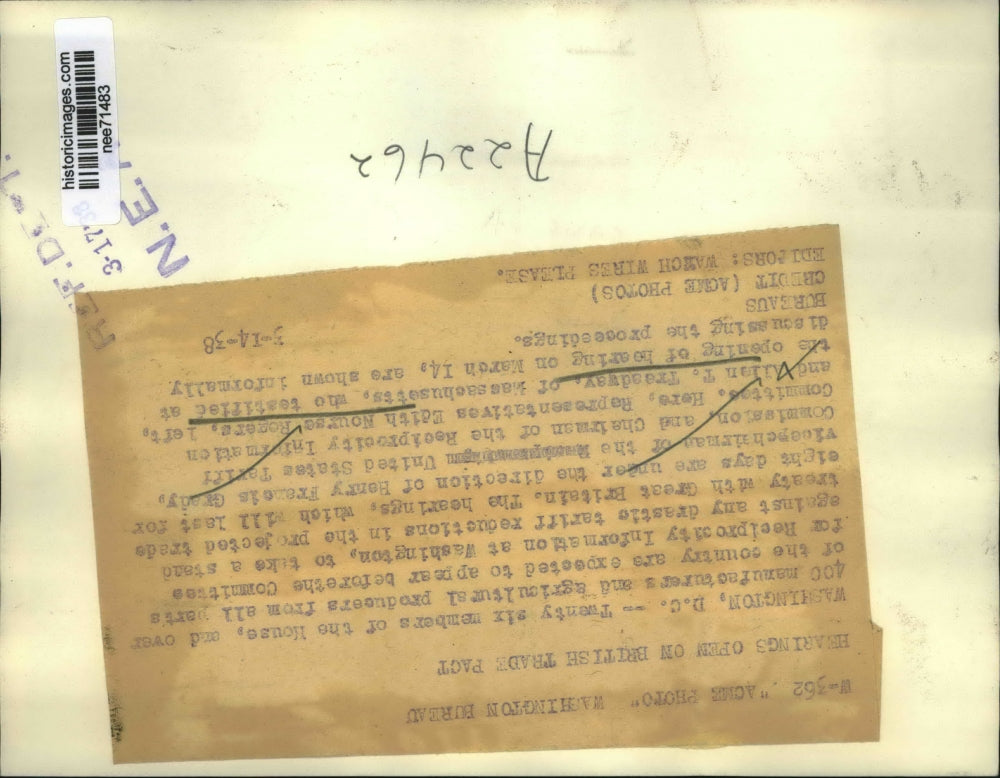 1938 Press Photo Rep Edith Nourse Rogers and Rep John T Treadway - nee71483