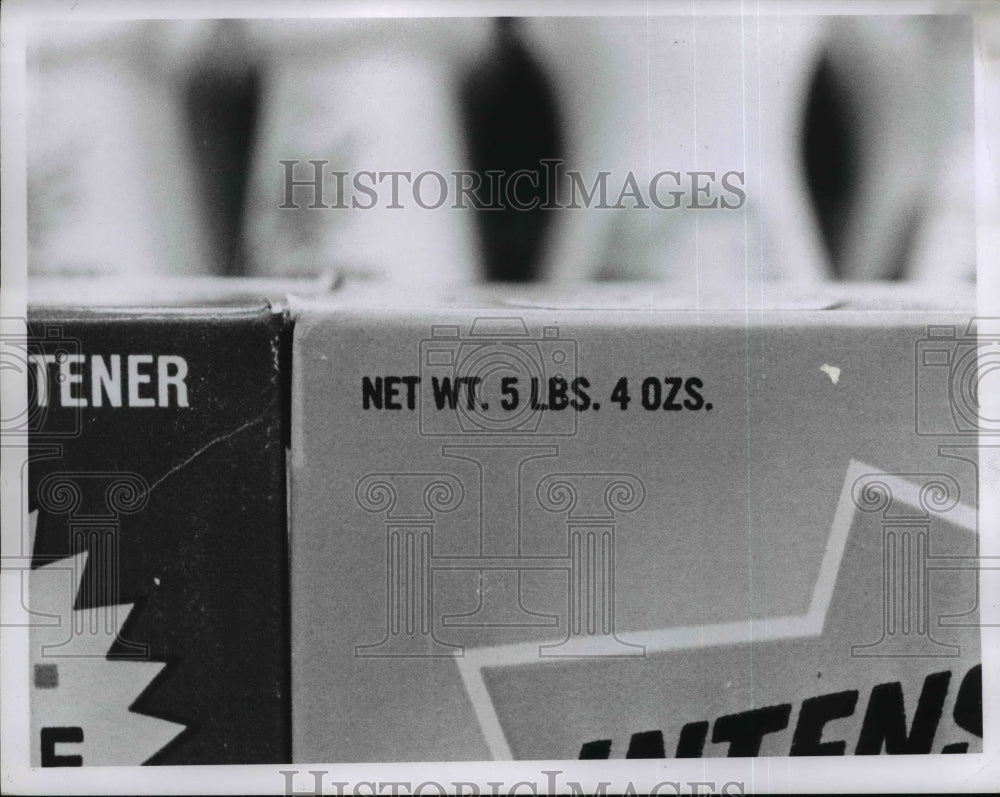 1966 Press Photo Net Weight - nee71666