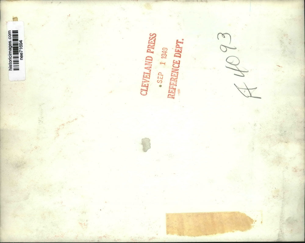 1949 Press Photo Rep Franklin Roosevelt Jr and bride former Suzanne Pergin