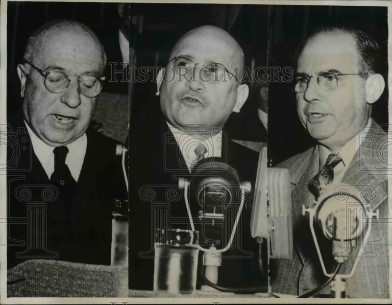 Load image into Gallery viewer, 1945 Press Photo Speakers At Session Of United Nations Conference - nee71755
