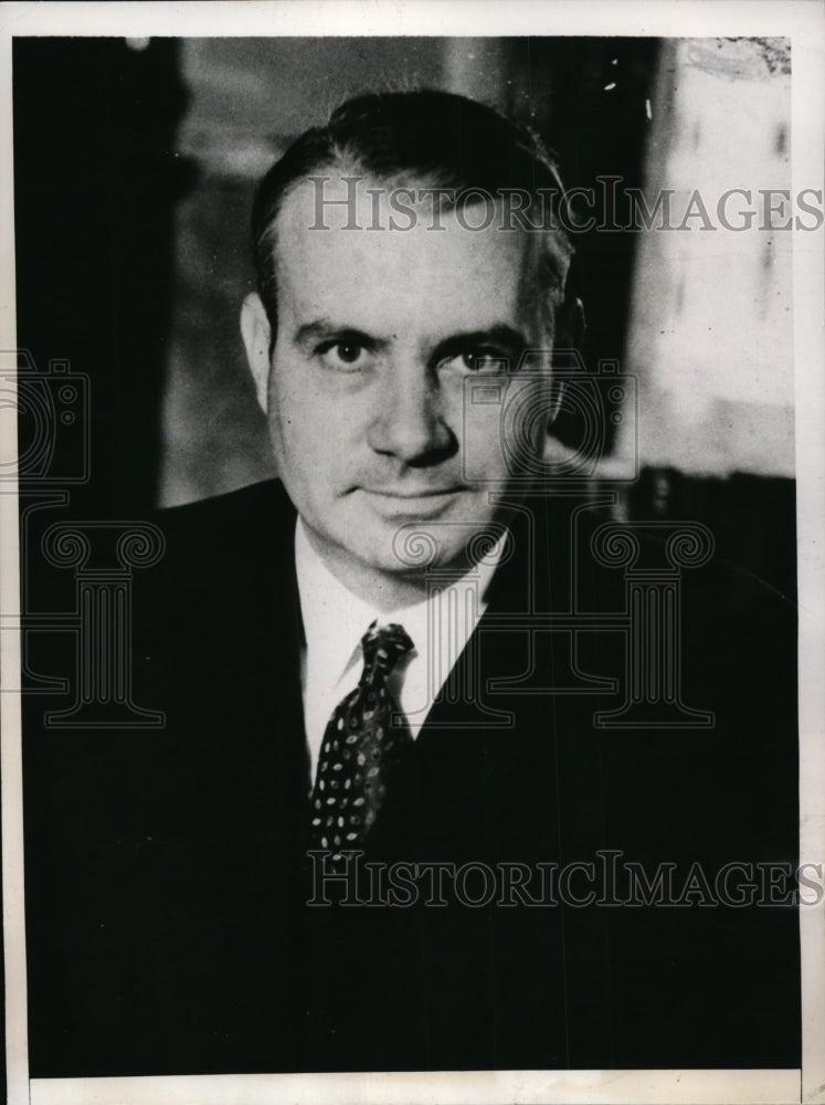 1944 Press Photo Ohio Governor John W. Bricker - nee72326