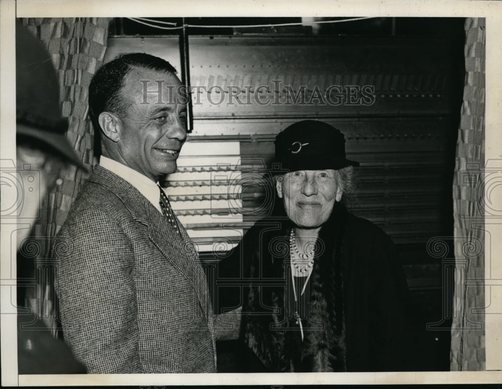 1936 Press Photo Mrs Theodore Roosevelt Widow of Late President - nee73206