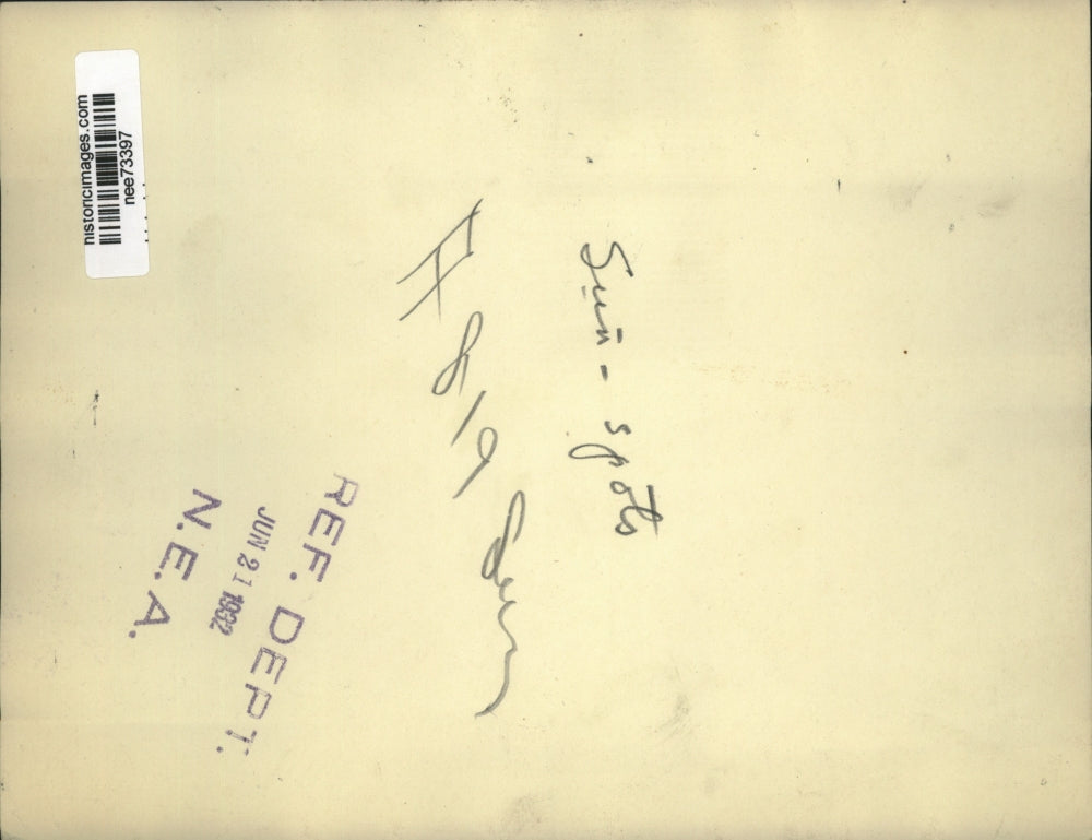 1932 Press Photo Sun Spots - nee73397