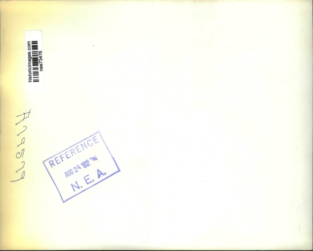 1962 Press Photo German Chancellor Konrad Adepauer, Gen. Lauris G. norstad NATO