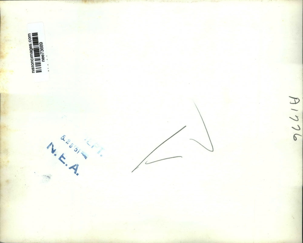 1951 Press Photo Fire in gas storage tanks in Troy Ohio - nee73689