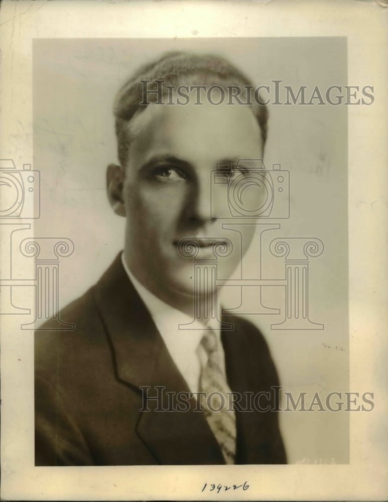 1930 Press Photo Howard Petrie to be among newest addition to NBC radio family