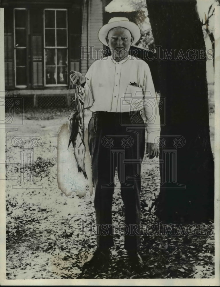 1932 Press Photo John Garner Democratic Vice Presidential Candidate In Texas- Historic Images