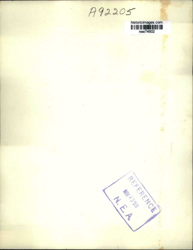 1959 Press Photo El Paso Texas Julius Fox holds two of his 8 day old puppies